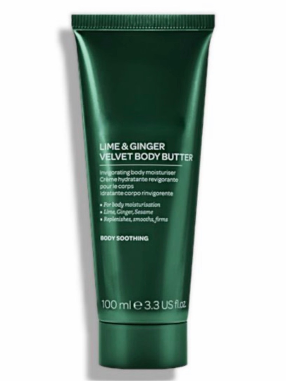 ELEMIS Lime & Ginger Velvet Body Butter - Deep Green